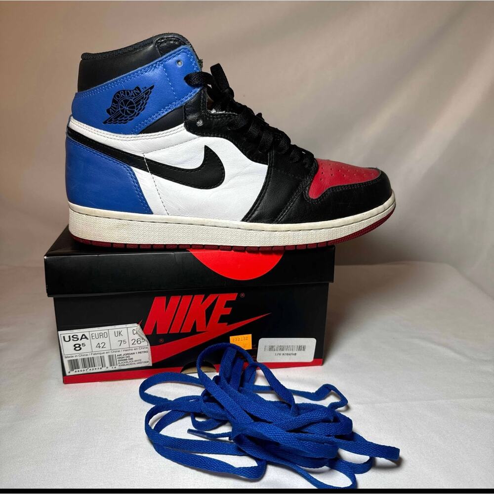 Size 8.5 - Nike Air Jordan 1 Retro High OG Top 3 Men's Shoes